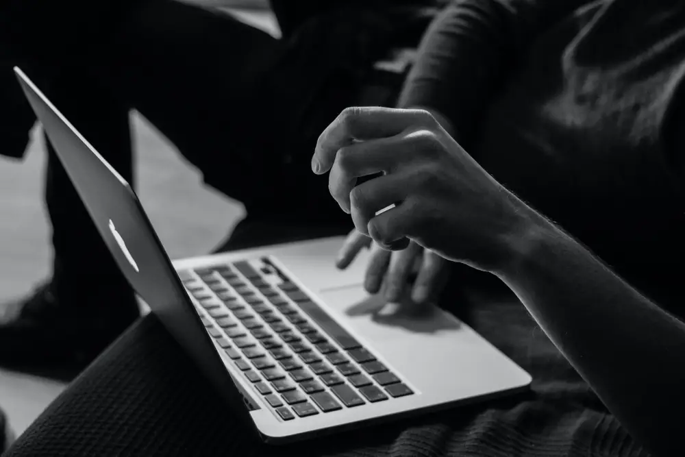 Learner studying online